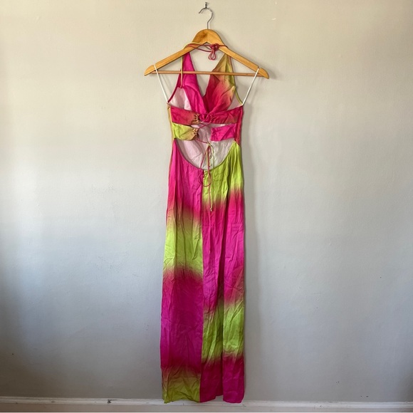 The Wolf Gang Makena Ombré Maxi Dress Size M - Picture 8 of 11